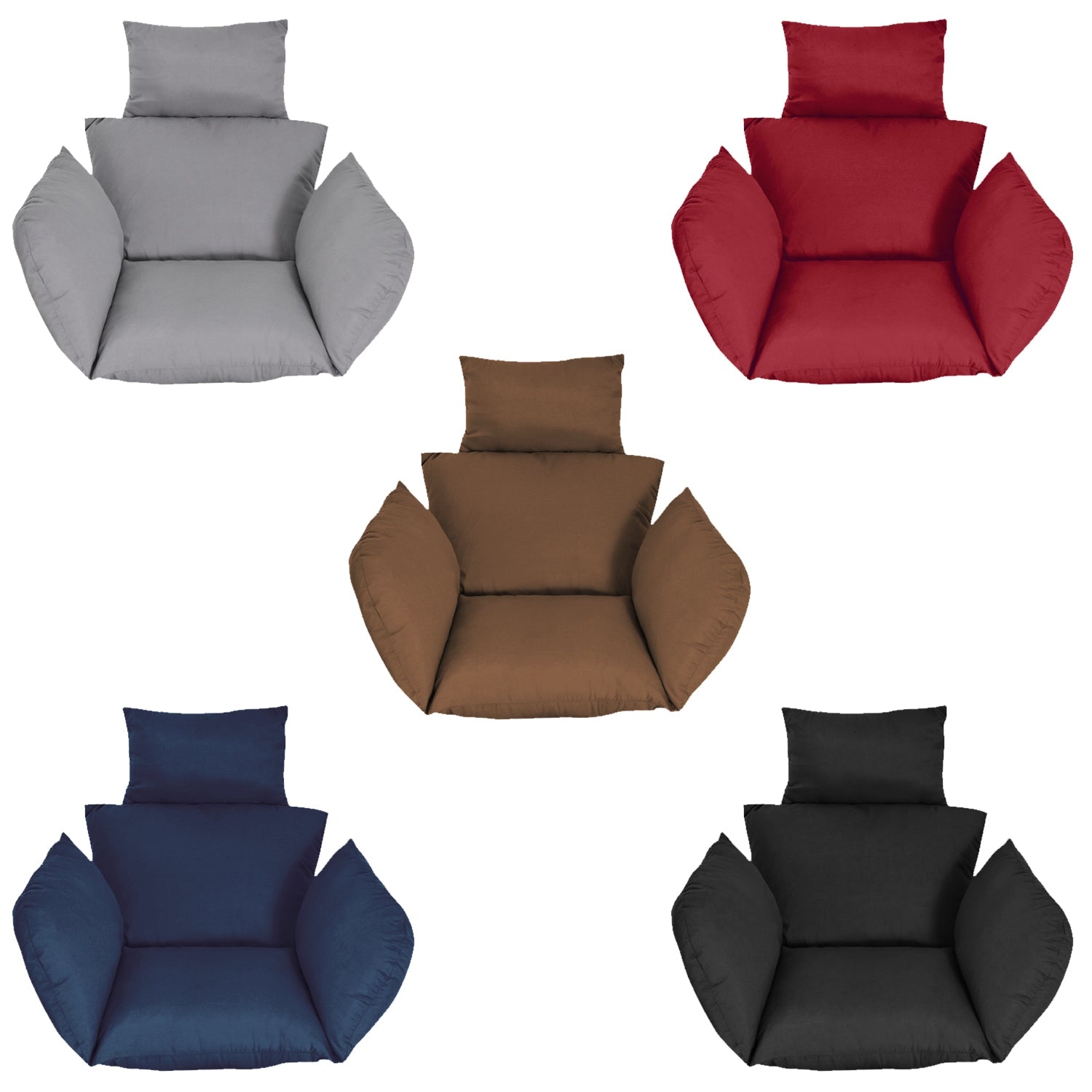 PURE PLY TEXTILES 1Pc Egg Chair | Ergonomic Support