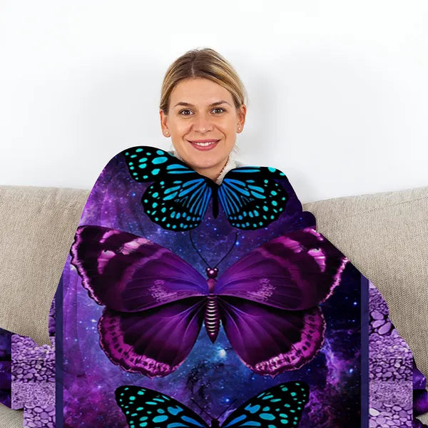 PURE PLY TEXTILES 1Pc Cozy Butterfly | Layered Warmth