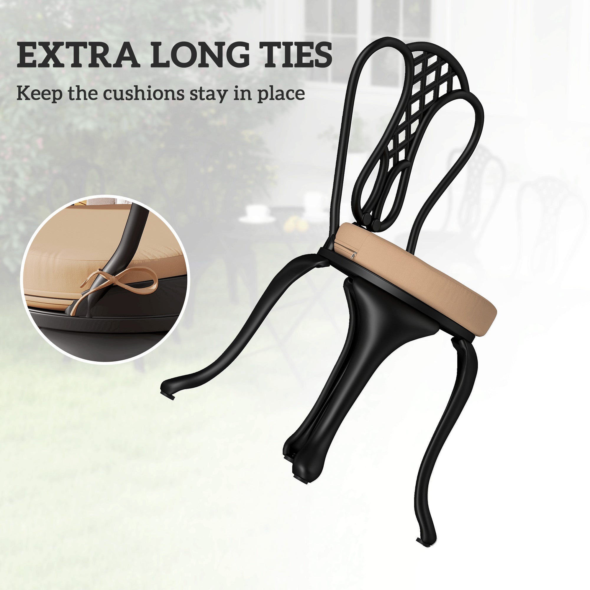 PURE PLY TEXTILES Patio Chair Cushions | Ergonomic Support