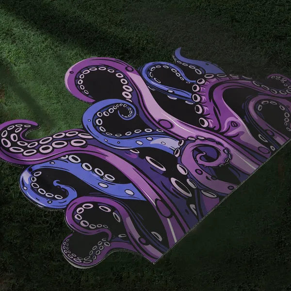 PURE PLY TEXTILES Octopus Bathroom Rug | Safe Ultra-Soft Fun