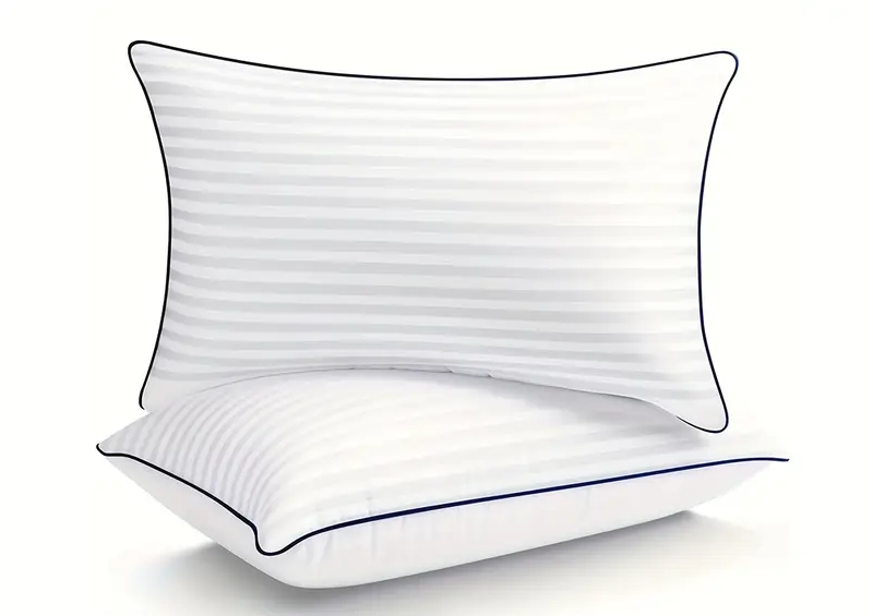 PURE PLY TEXTILES Bed Pillows Stripe | Orthopedic Relief