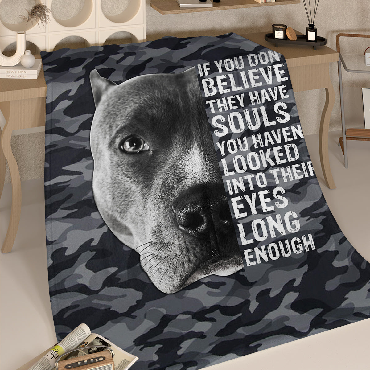 PURE PLY TEXTILES Black Dog Printed | Layered Warmth