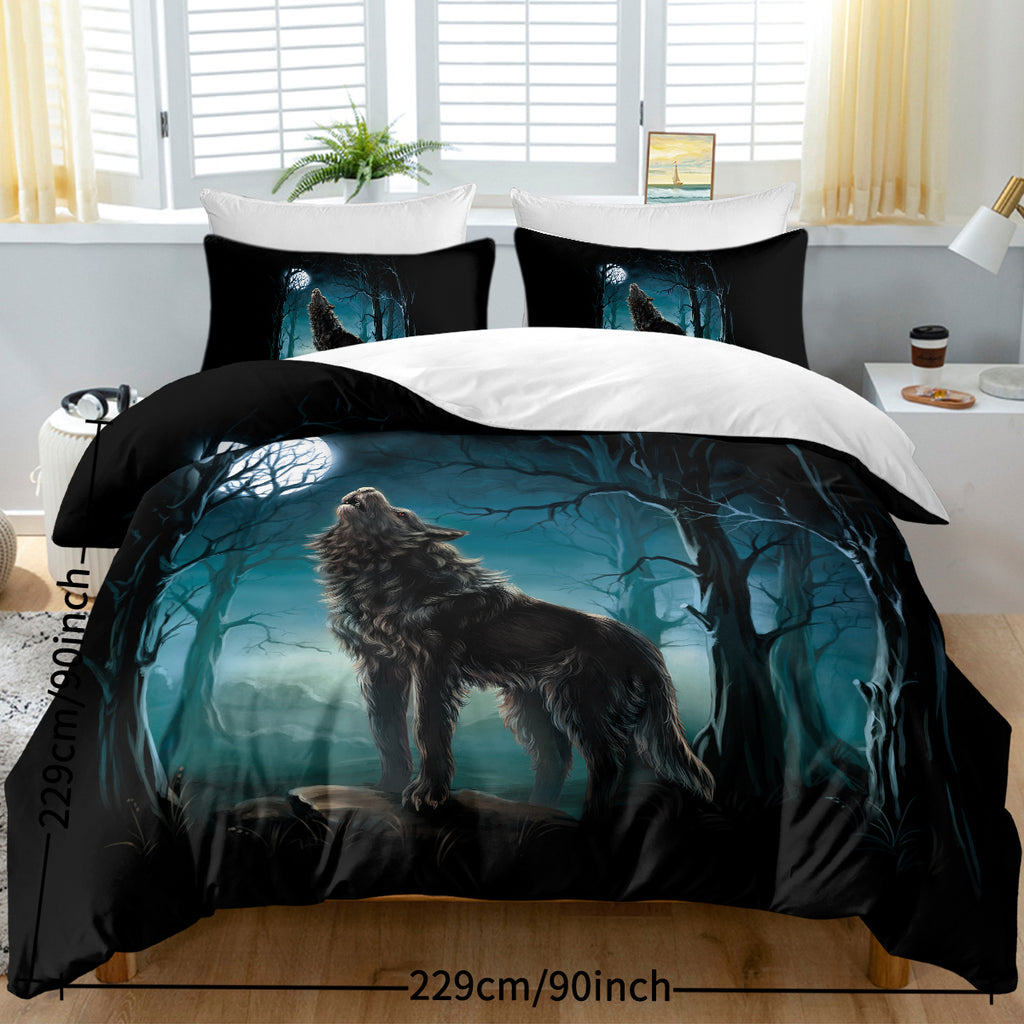 PURE PLY TEXTILES Moon Wolf Bedding | Cloud-Like Loft