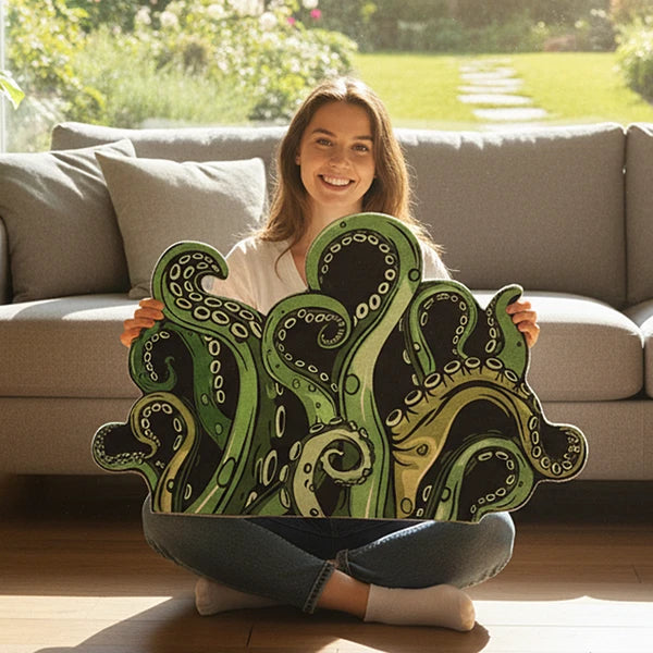 PURE PLY TEXTILES Green And Purple | Safe Ultra-Soft Fun