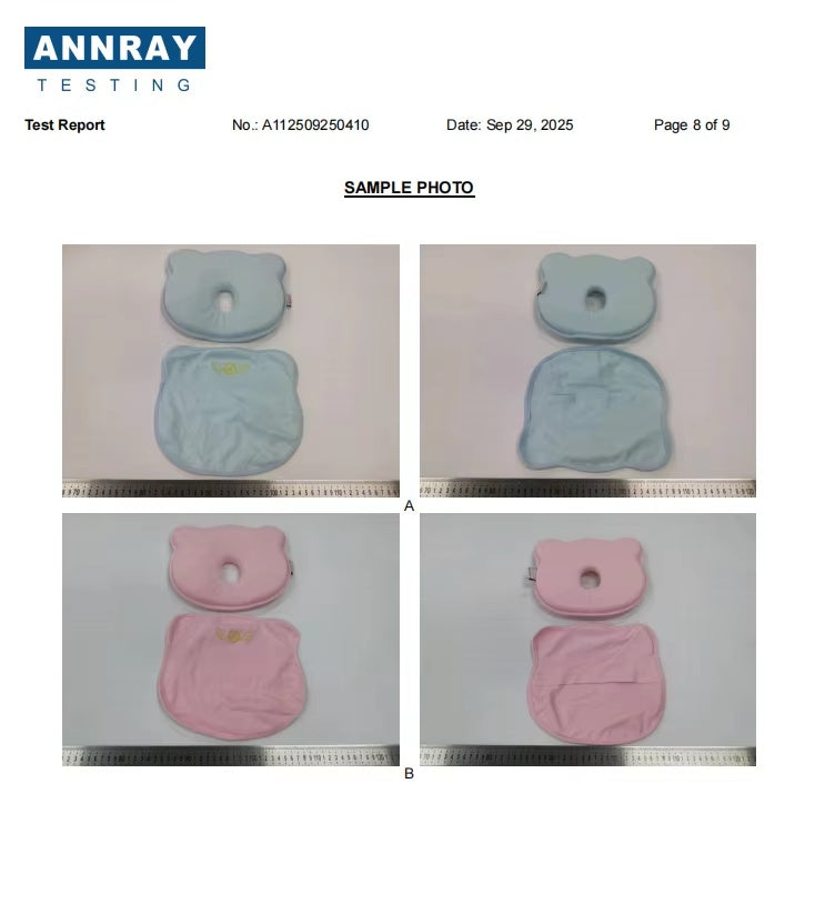 PURE PLY TEXTILES Baby Pillow Shaped | Orthopedic Relief