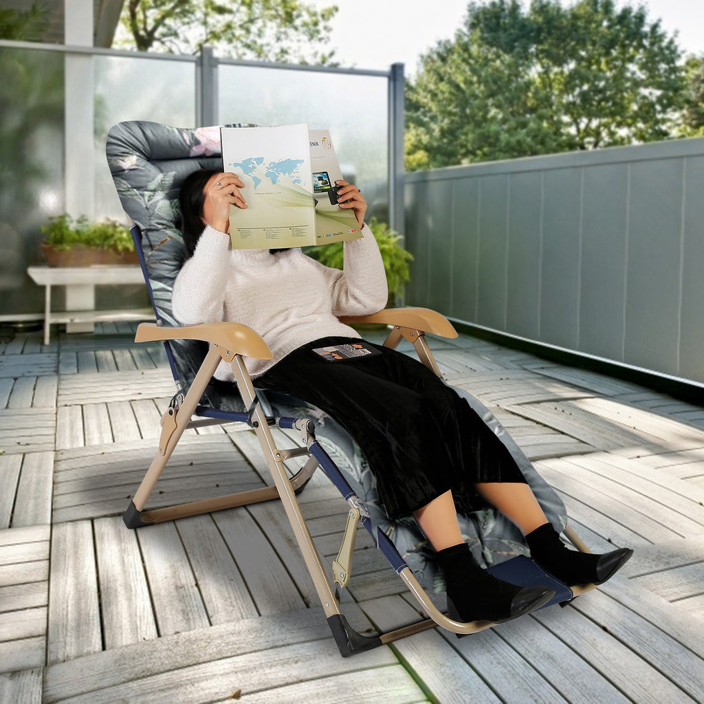PURE PLY TEXTILES 1Pc Chaise Lounger | Ergonomic Support