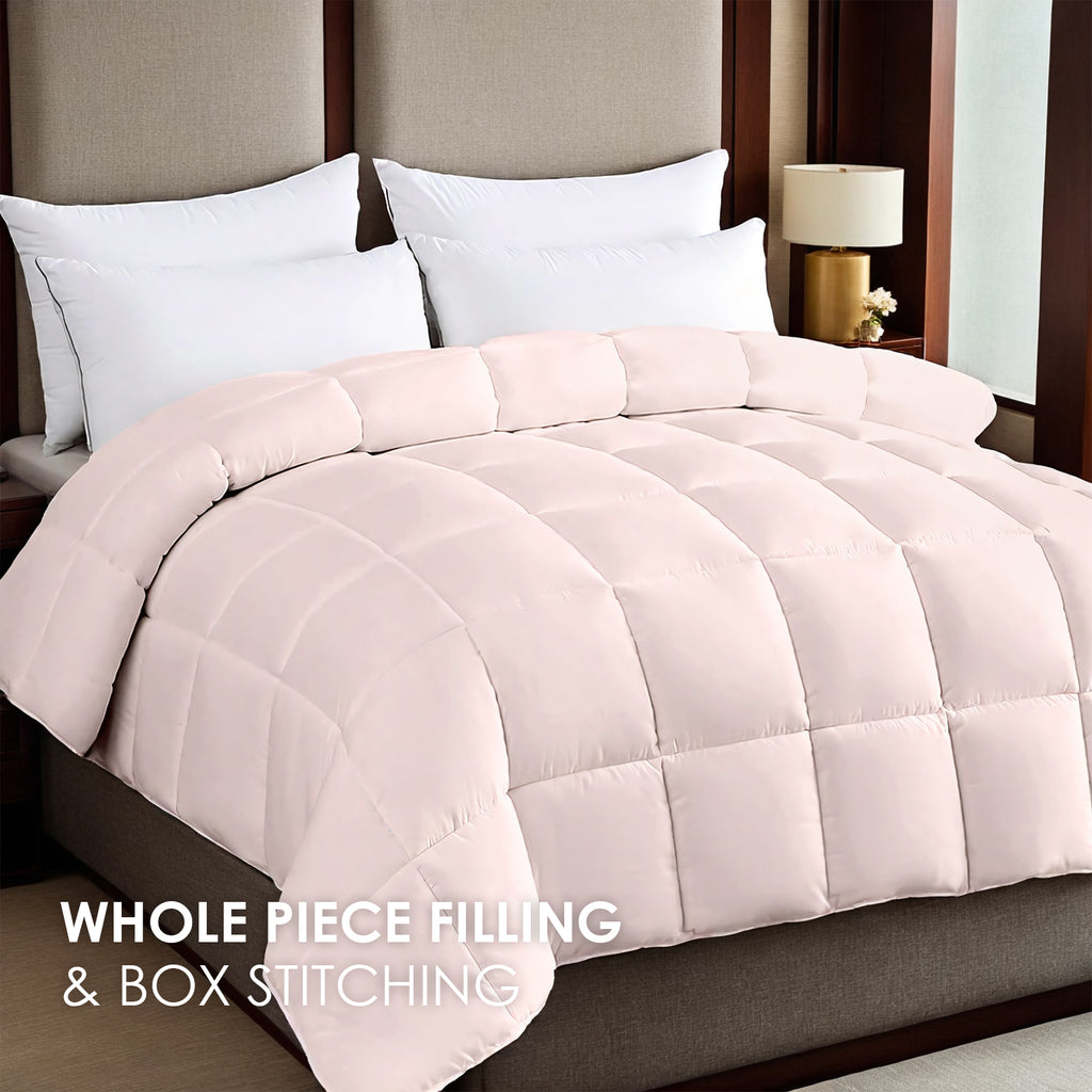 PURE PLY TEXTILES Pink Oversized Plump | Cloud-Like Loft