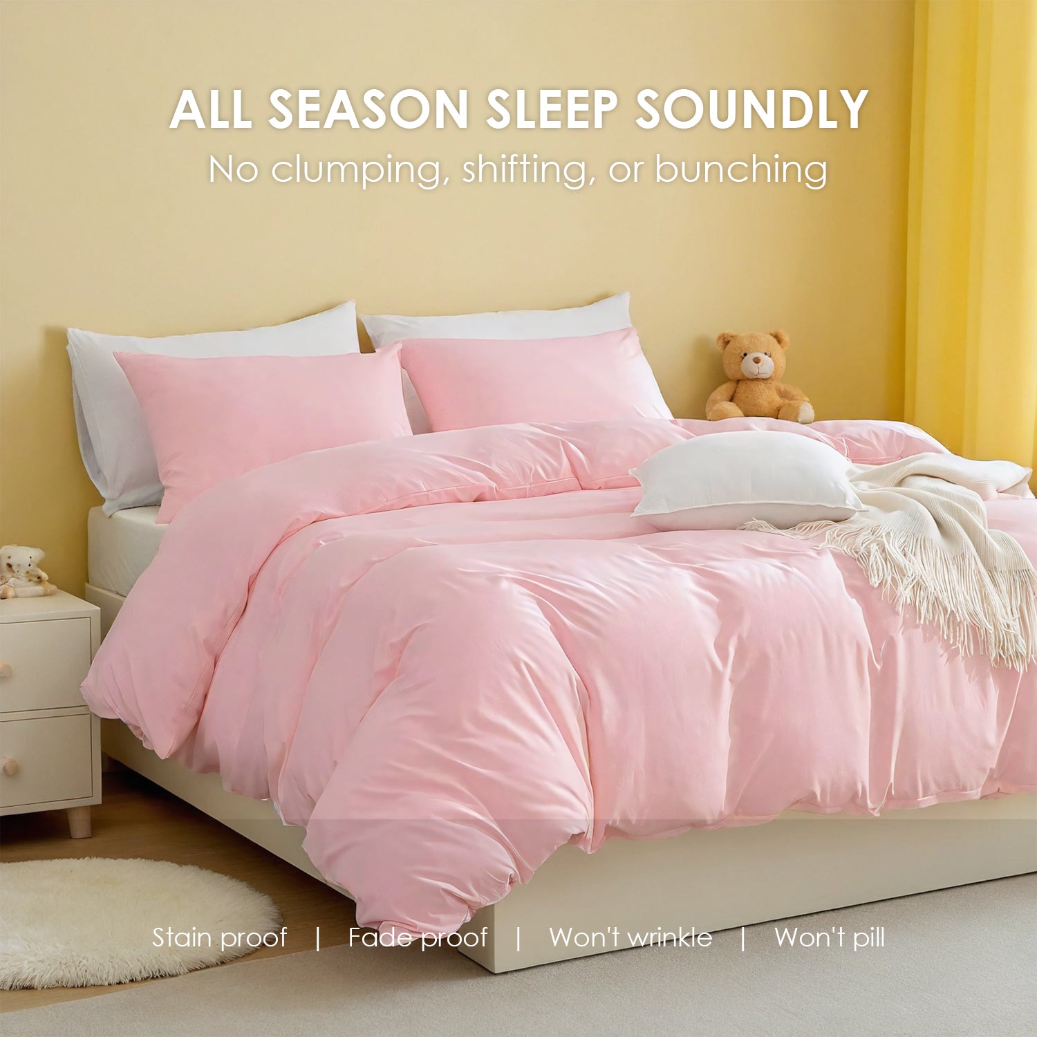 PURE PLY TEXTILES White Pink Extra | Orthopedic Relief