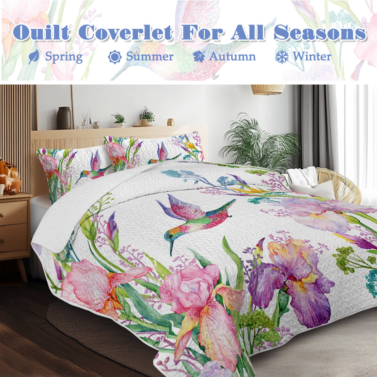 PURE PLY TEXTILES Colorful Bird Flower | Orthopedic Relief