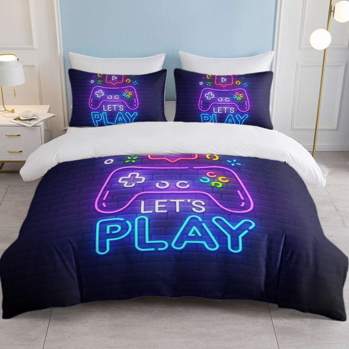 PURE PLY TEXTILES Gaming Duvet Cover | Orthopedic Relief