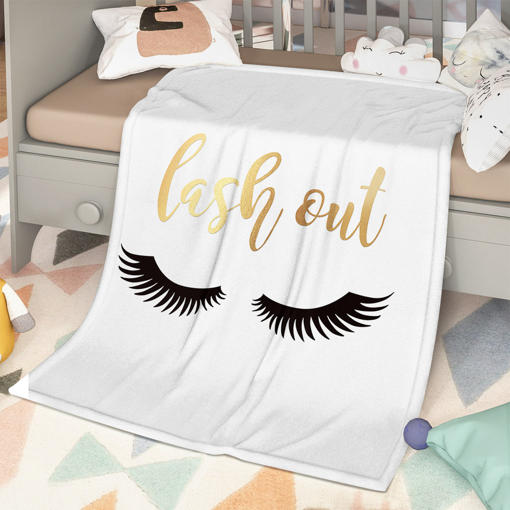 PURE PLY TEXTILES Long Eyelashes Printed | Layered Warmth