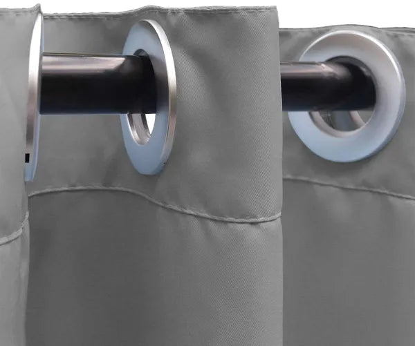 PURE PLY TEXTILES Gray Smooth 50 | Elegant Light Control