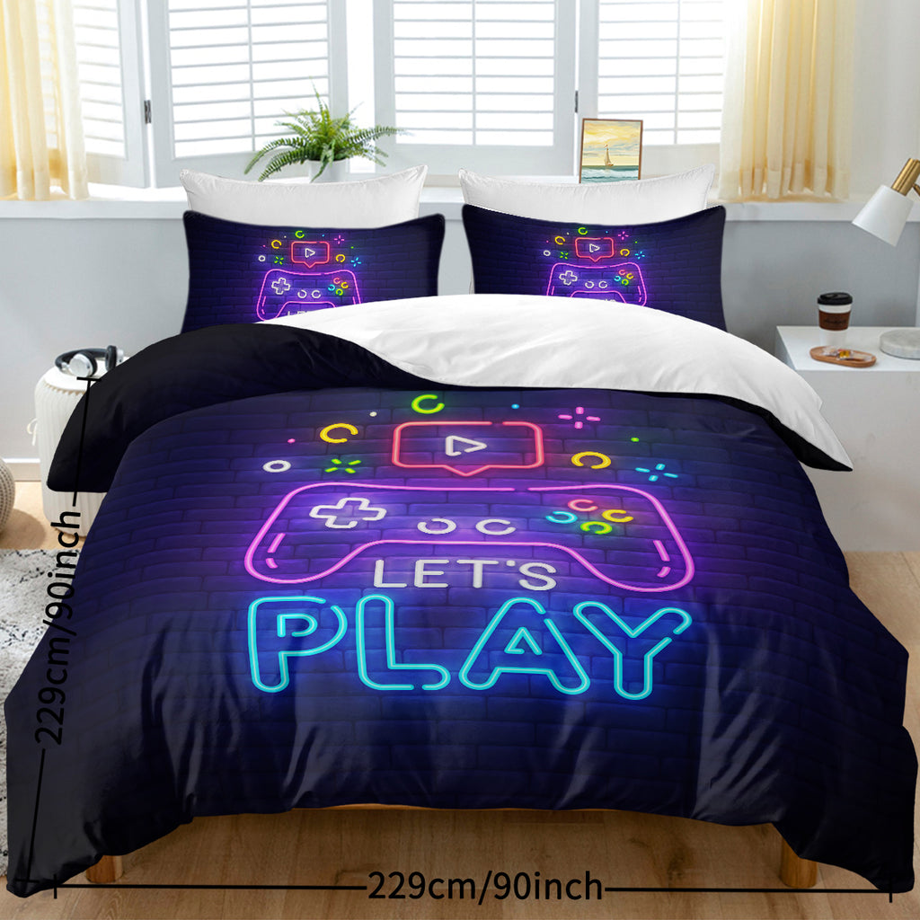 PURE PLY TEXTILES Gaming Duvet Cover | Orthopedic Relief