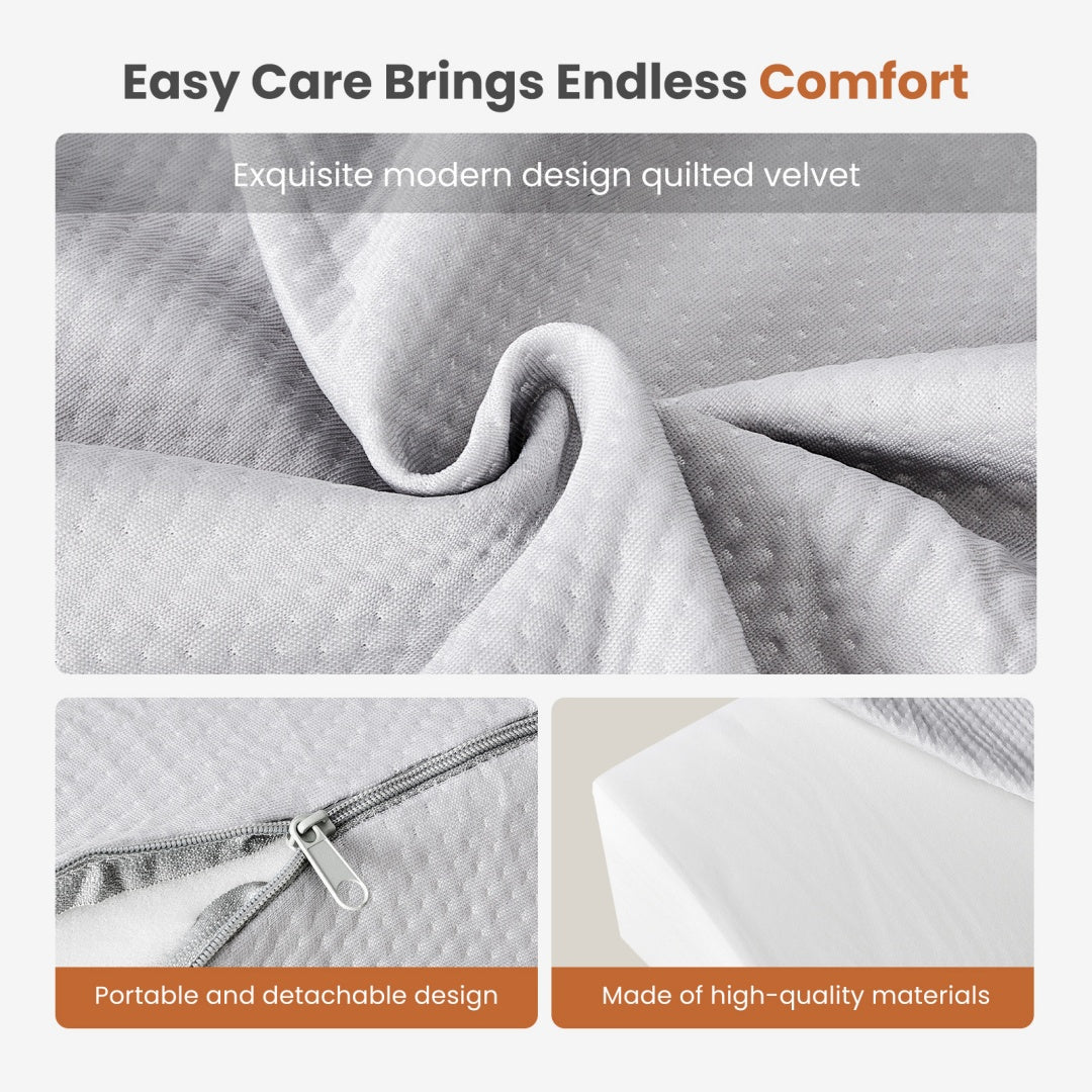 PURE PLY TEXTILES Bed Wedge Pillow | Orthopedic Relief