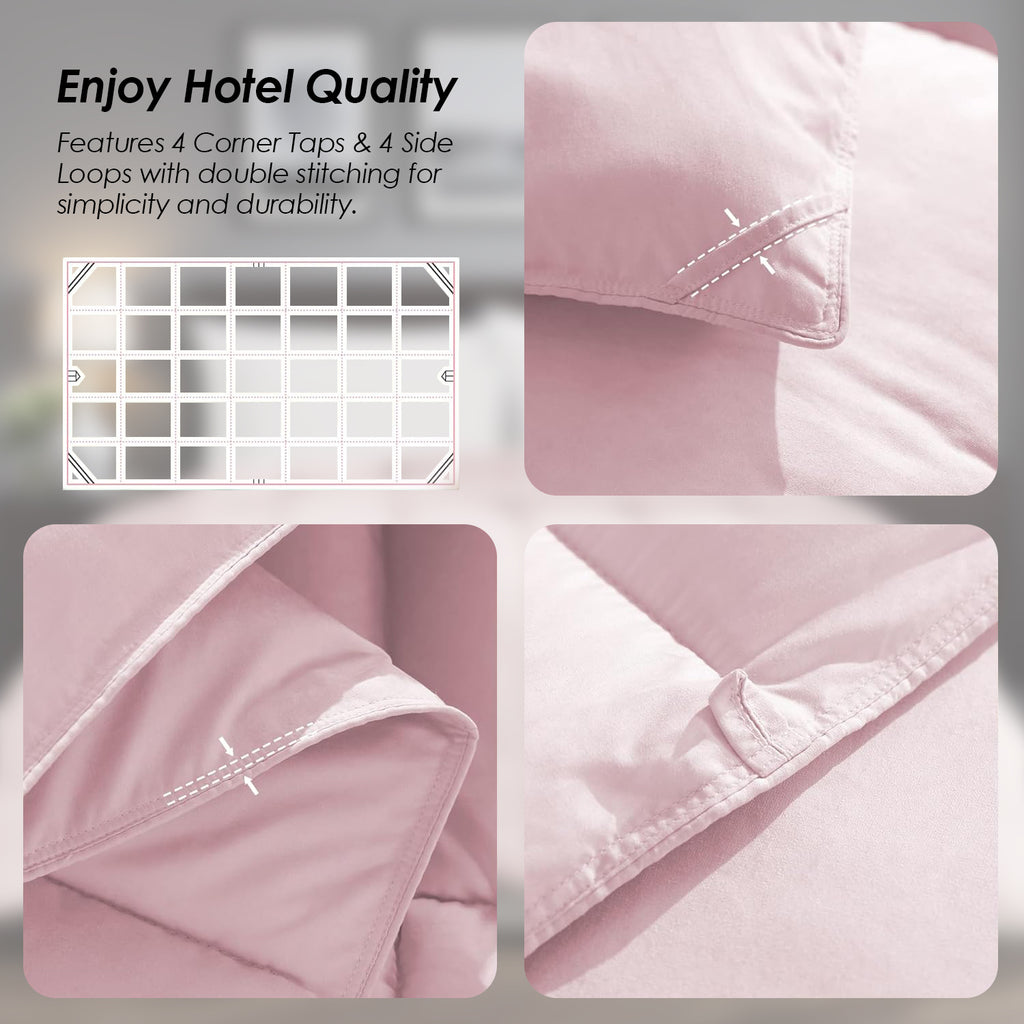 PURE PLY TEXTILES Extra Large Pink | Layered Warmth