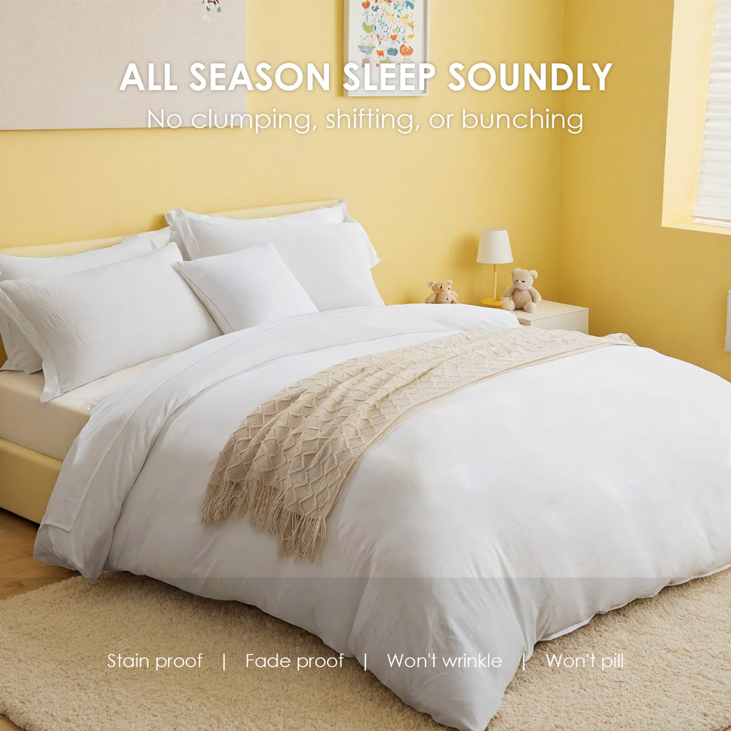PURE PLY TEXTILES Pack White Pink | Cloud-Like Loft