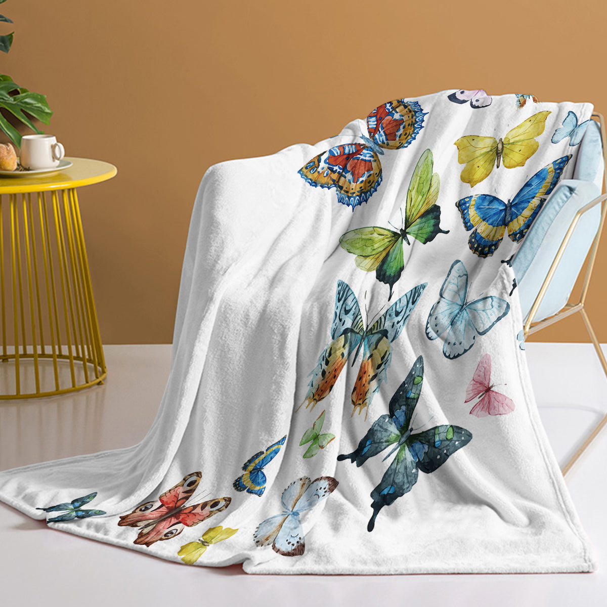 PURE PLY TEXTILES 1Pc Colorful Butterfly | Layered Warmth