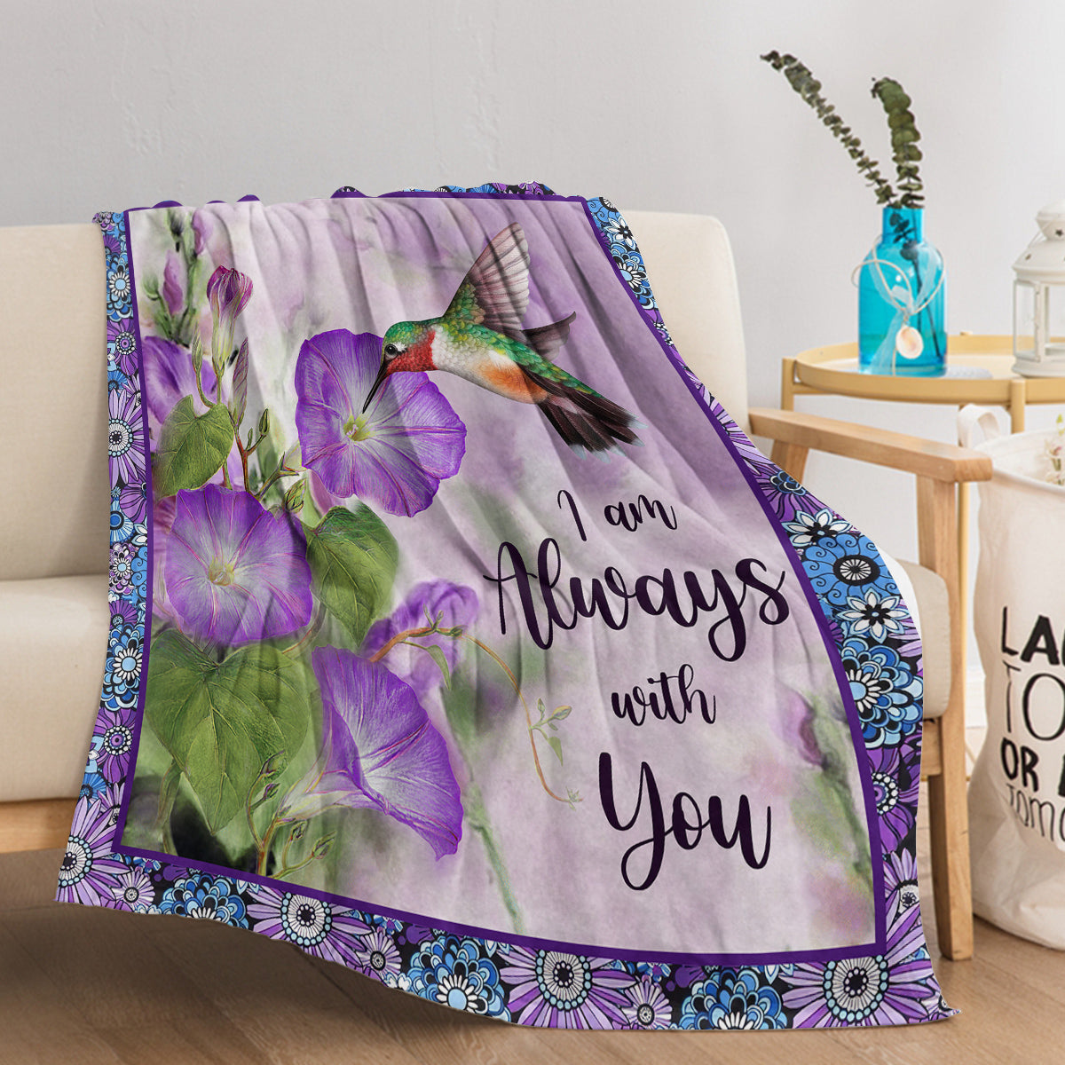 PURE PLY TEXTILES 1Pc Purple Morning | Layered Warmth