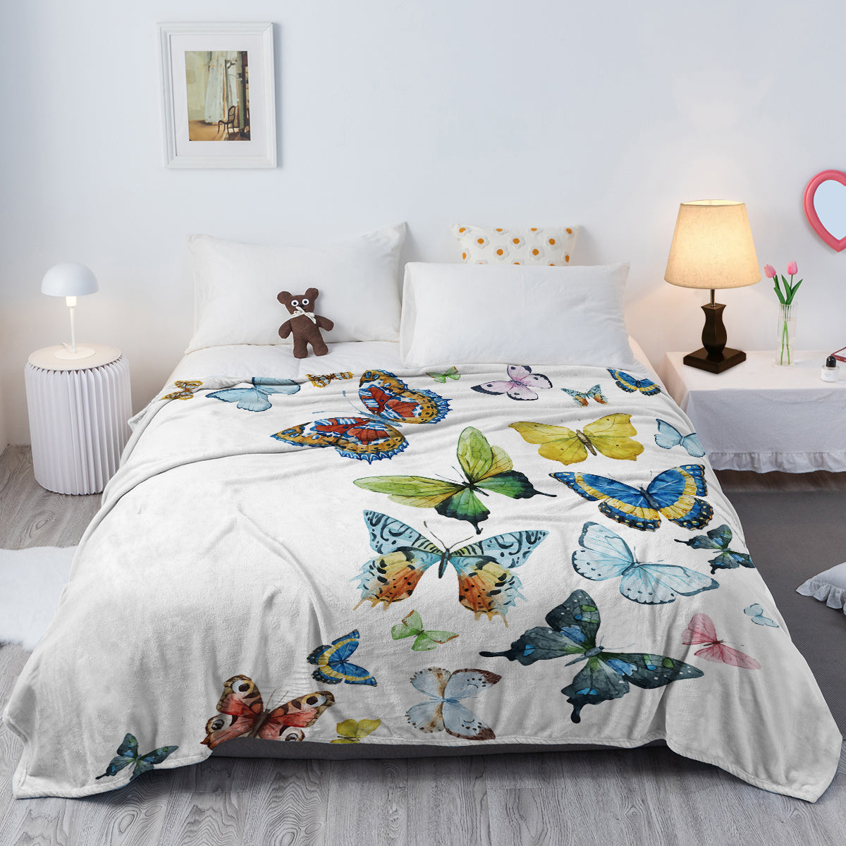 PURE PLY TEXTILES 1Pc Colorful Butterfly | Layered Warmth