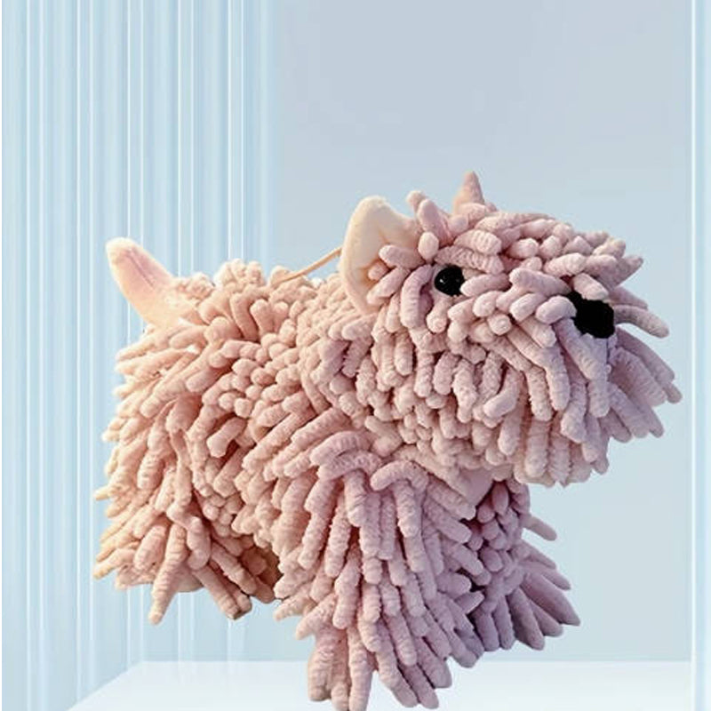 PURE PLY TEXTILES Cute Puppy Shaped | Cloud-Like Loft