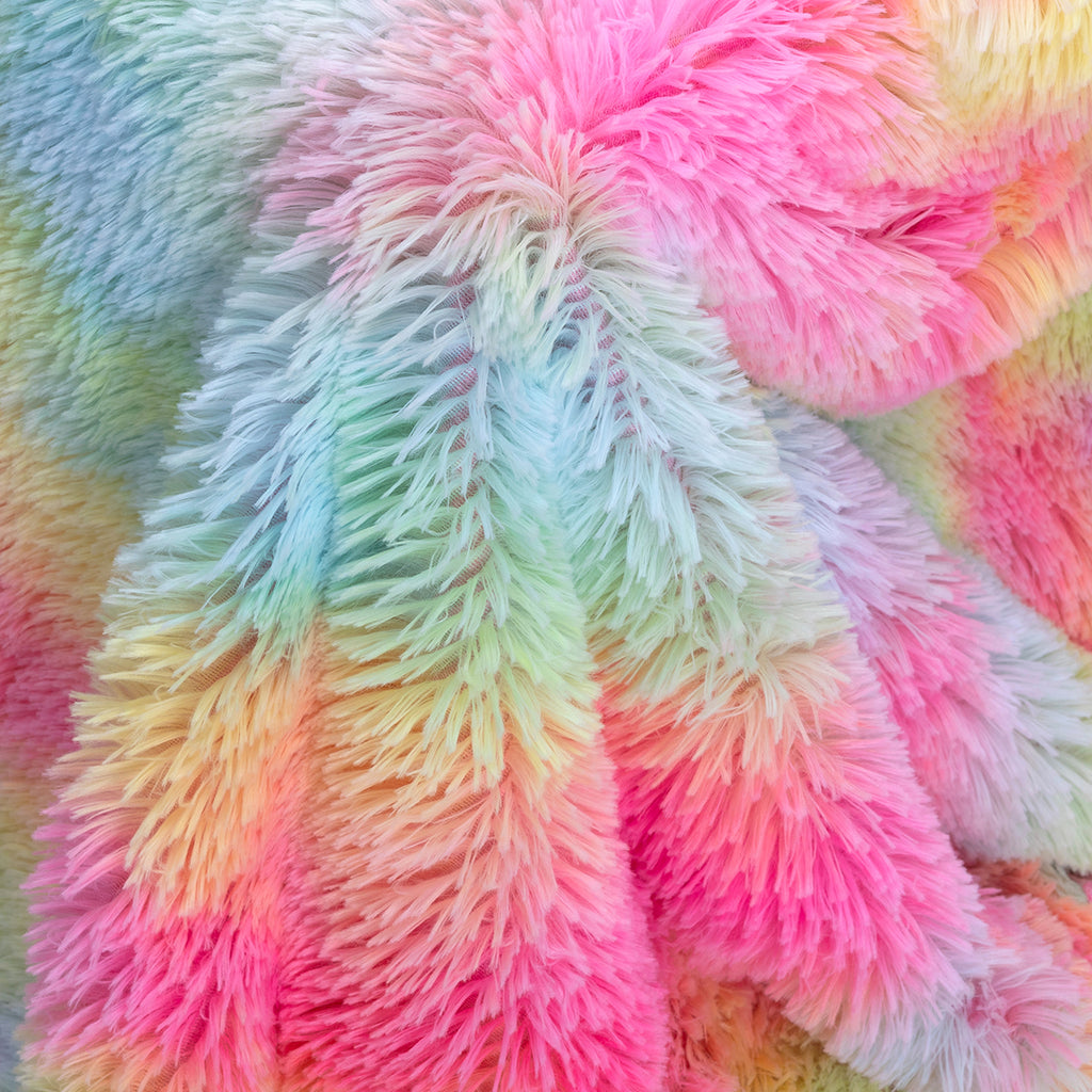 PURE PLY TEXTILES Piece Shaggy Blanket | Layered Warmth