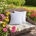 PURE PLY TEXTILES White Square Pillows | Ergonomic Support