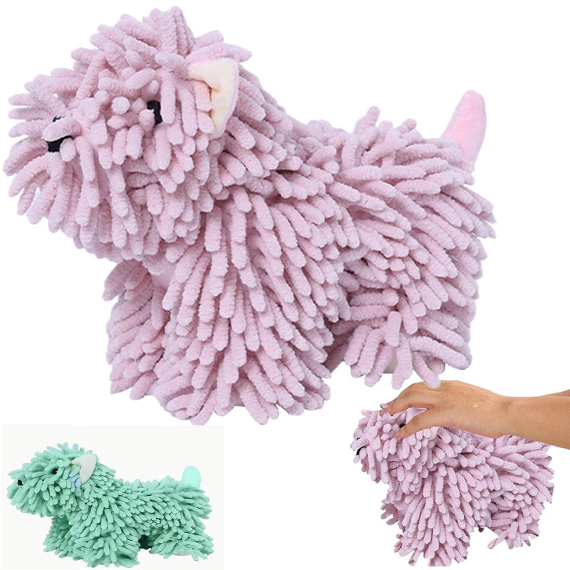 PURE PLY TEXTILES Cute Puppy Shaped | Cloud-Like Loft