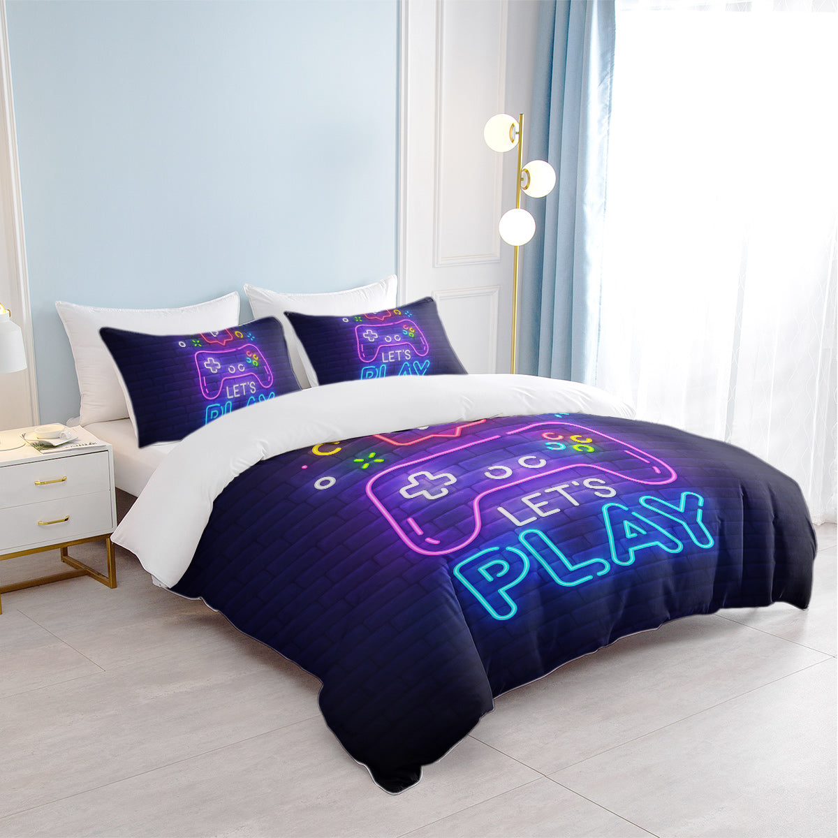 PURE PLY TEXTILES Gaming Duvet Cover | Orthopedic Relief