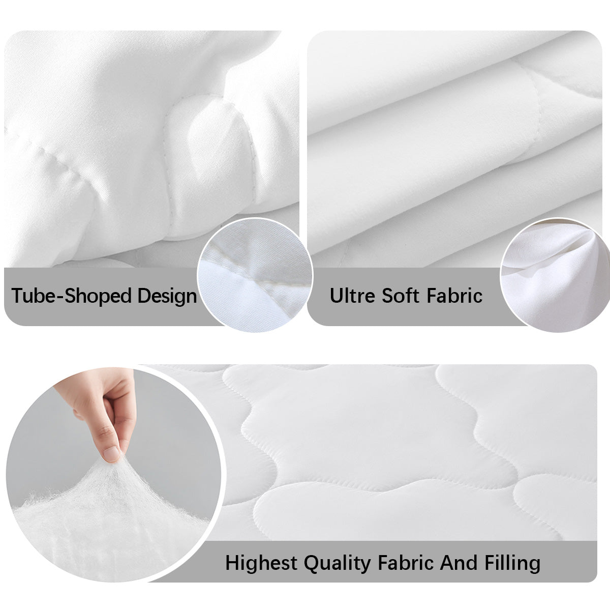 PURE PLY TEXTILES Striped Comforter Set | Orthopedic Relief