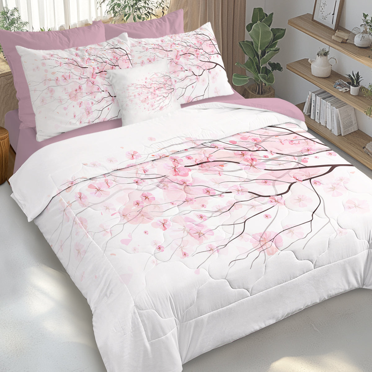 PURE PLY TEXTILES Cherry Blossom Pattern | Ergonomic Support