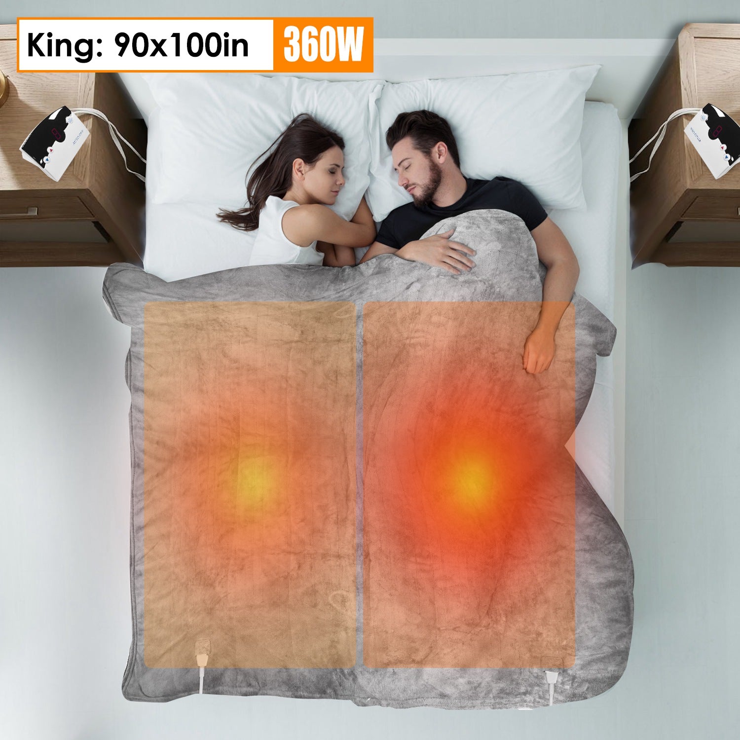 PURE PLY TEXTILES 1Pc Electric Heated | Layered Warmth