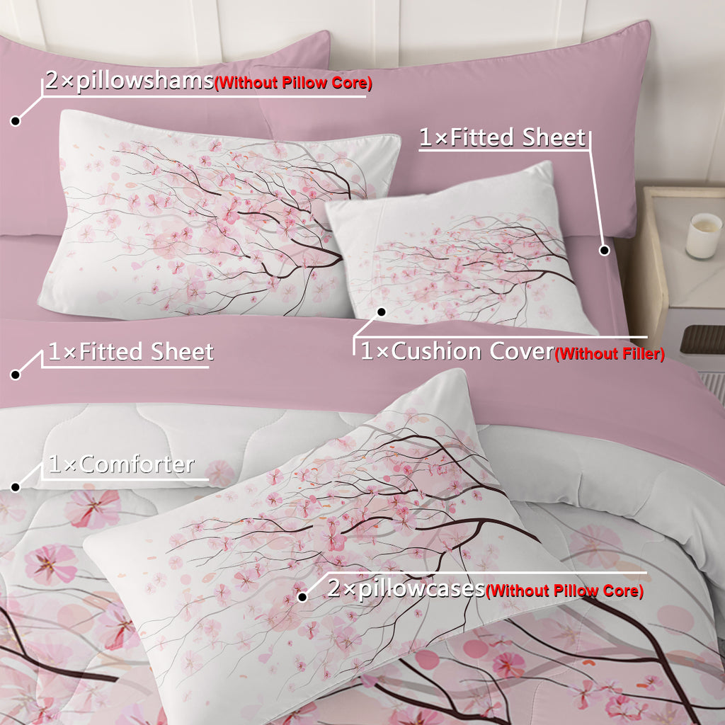 PURE PLY TEXTILES Cherry Blossom Pattern | Ergonomic Support