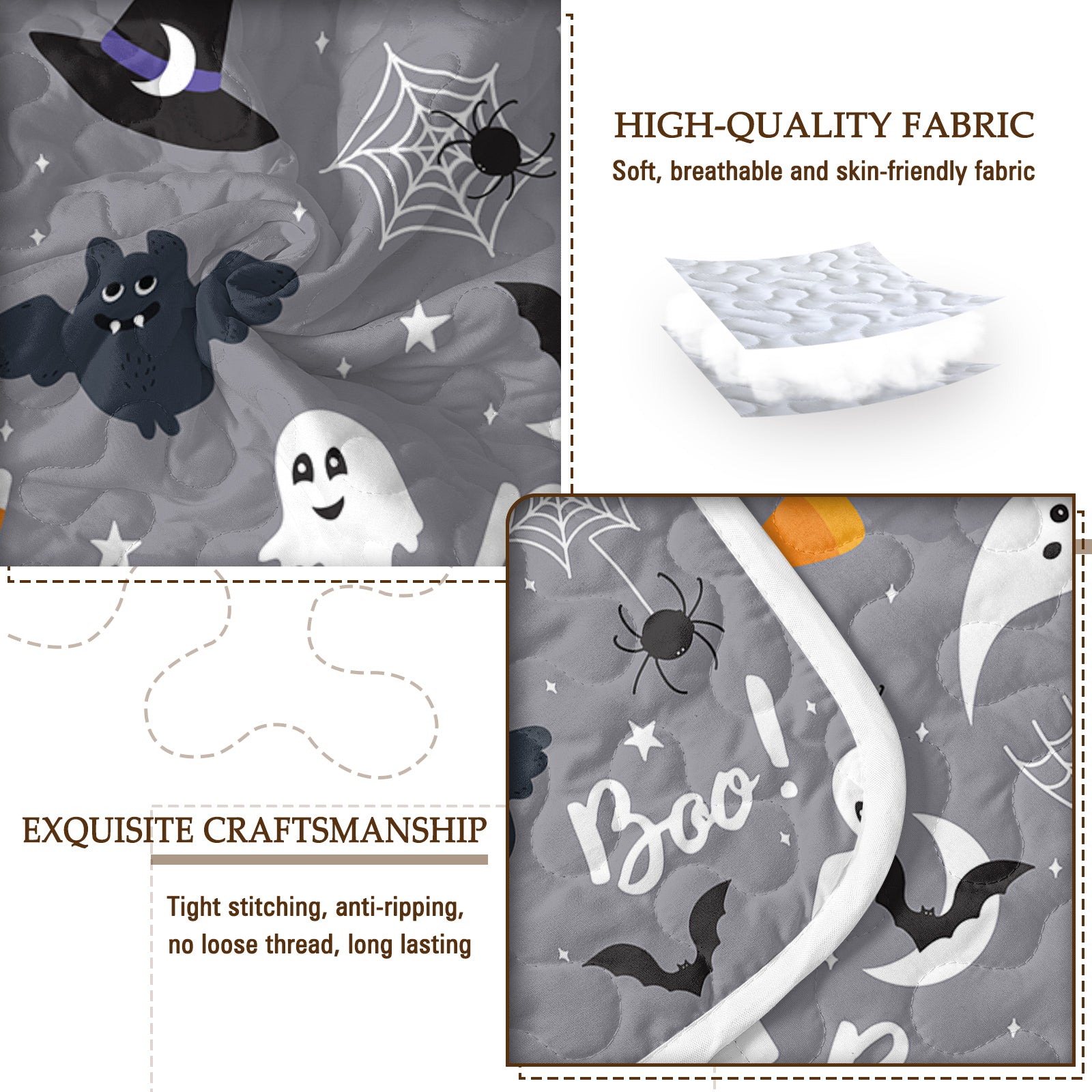 PURE PLY TEXTILES 3Pcs Halloween Pumpkin | Orthopedic Relief