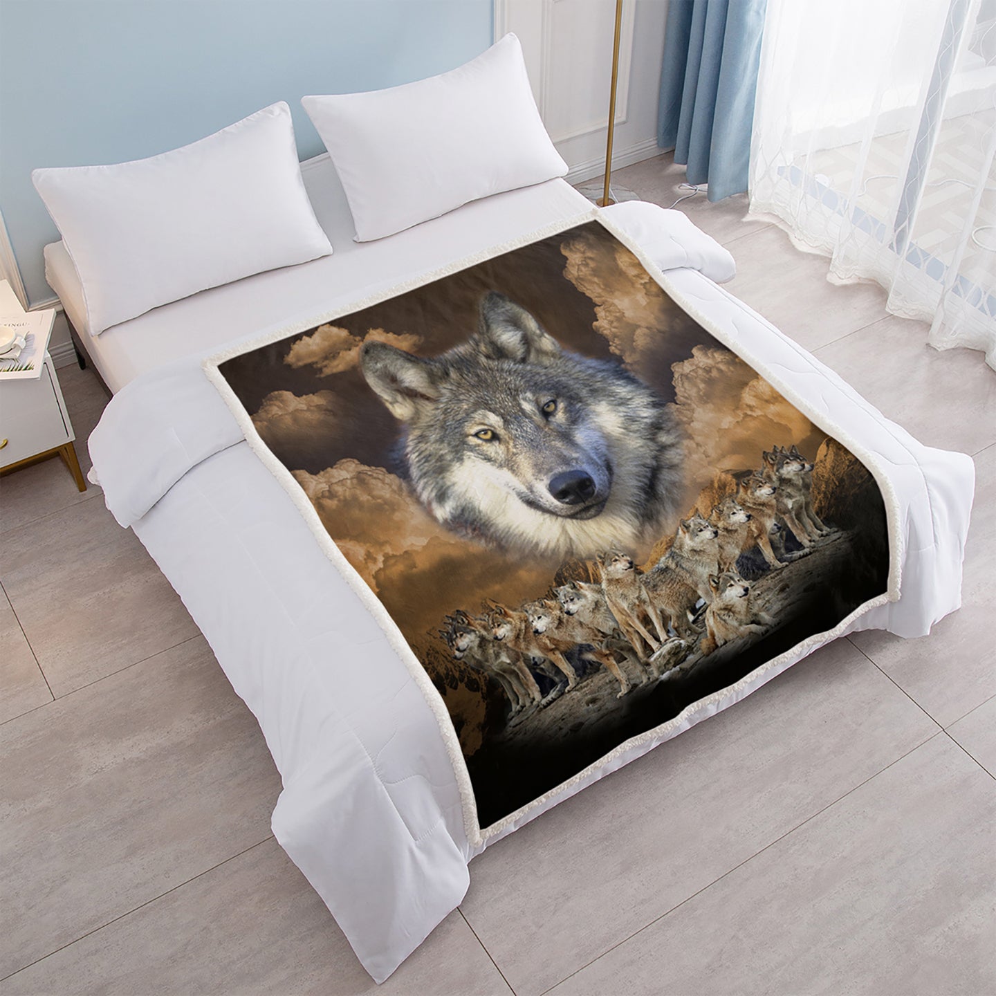 PURE PLY TEXTILES Indian Wolf Sherpa | Ergonomic Support