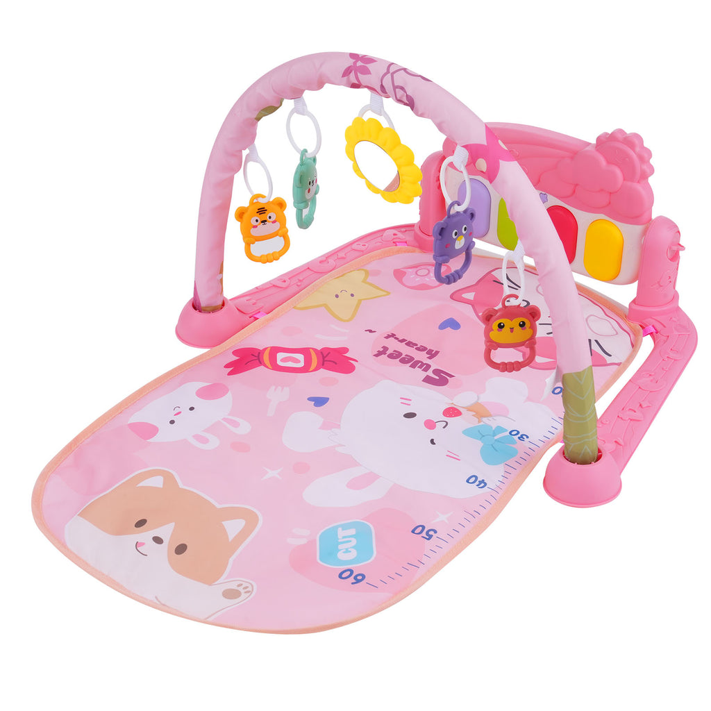 PURE PLY TEXTILES Baby Piano Play | Safe Ultra-Soft Fun