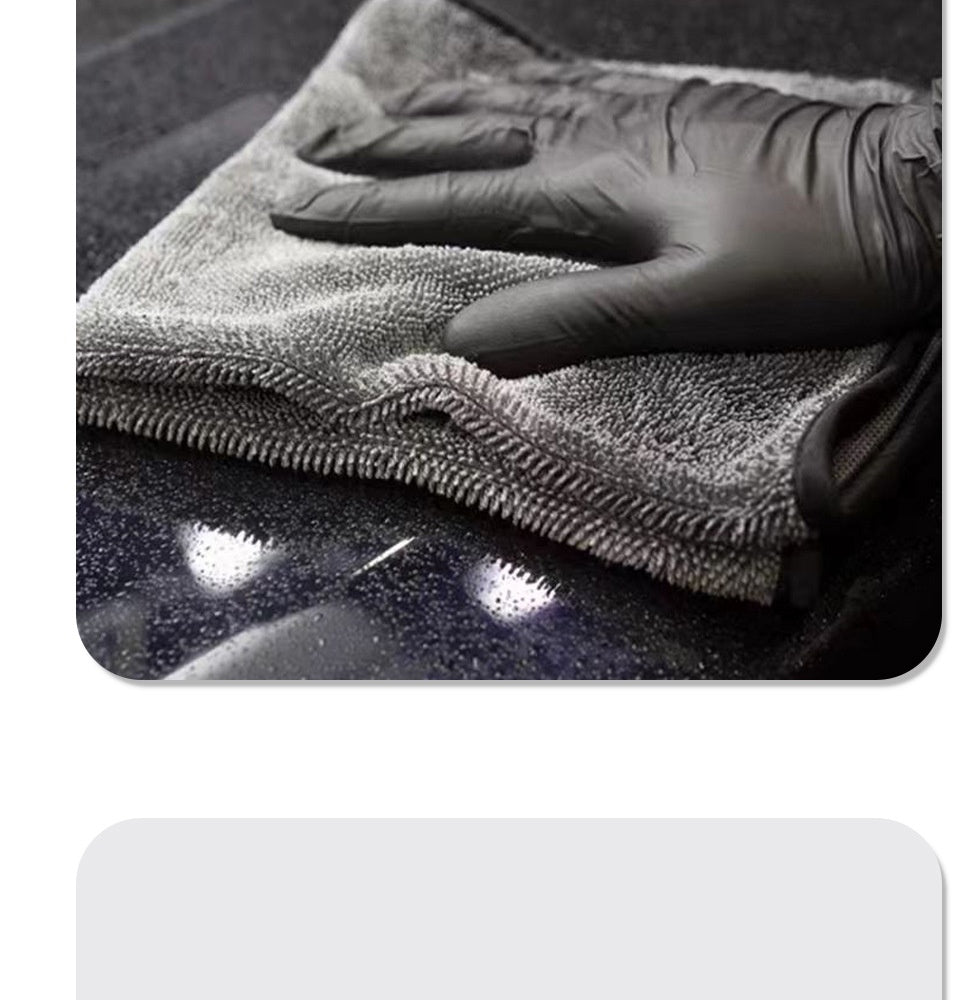 PURE PLY TEXTILES Towel Microfiber Car | Cloud-Like Loft