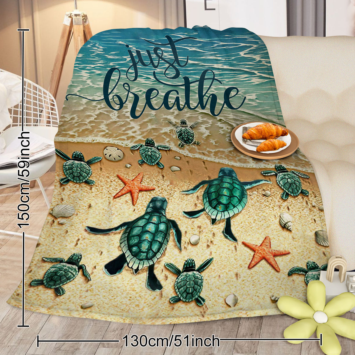 PURE PLY TEXTILES Tropical Baby Sea | Ergonomic Support