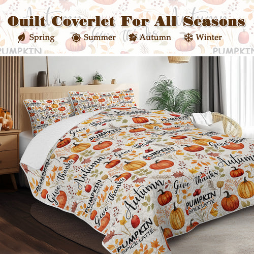 PURE PLY TEXTILES 3Pcs Pumpkin Autumn | Orthopedic Relief