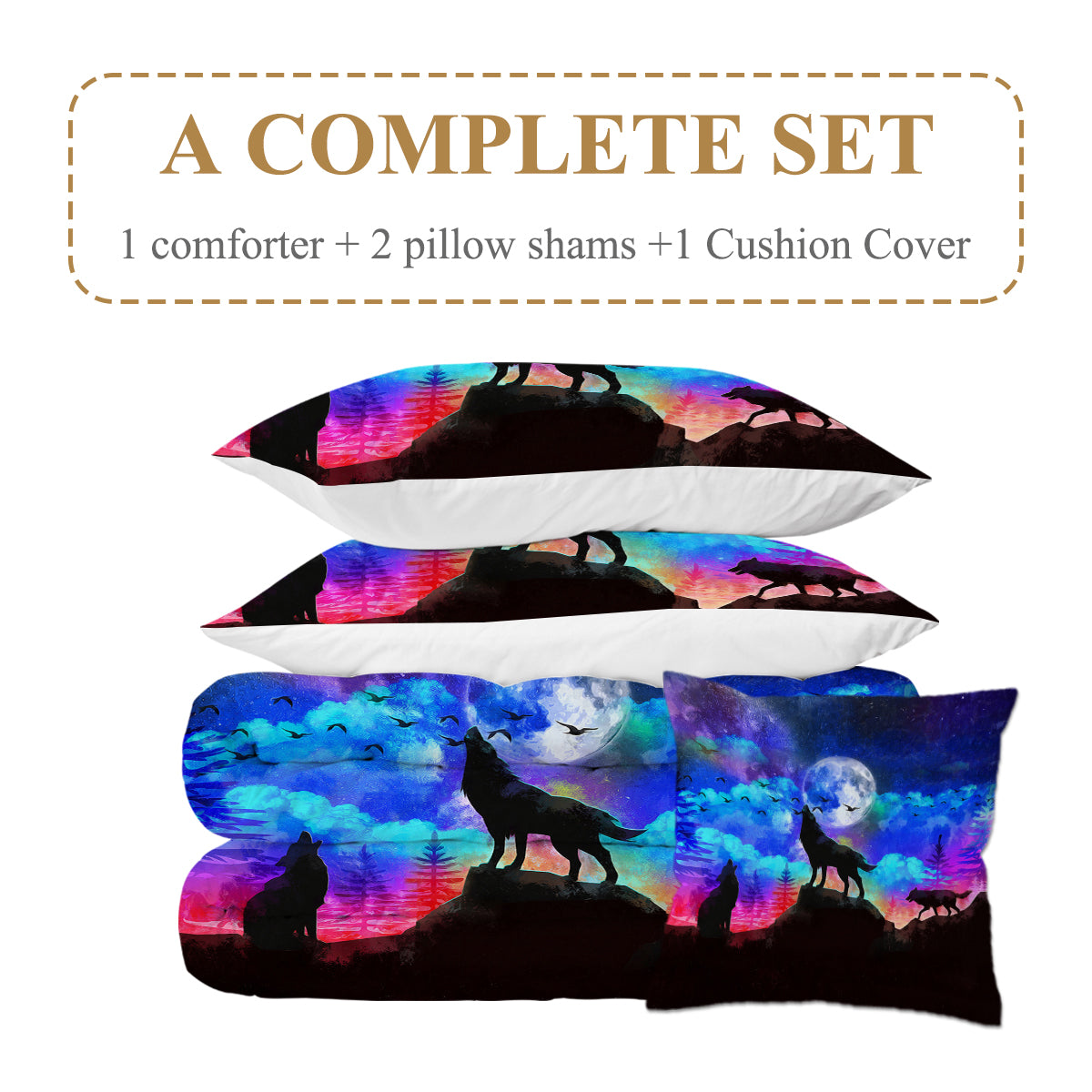 PURE PLY TEXTILES Galaxy Comforter Set | Cloud-Like Loft