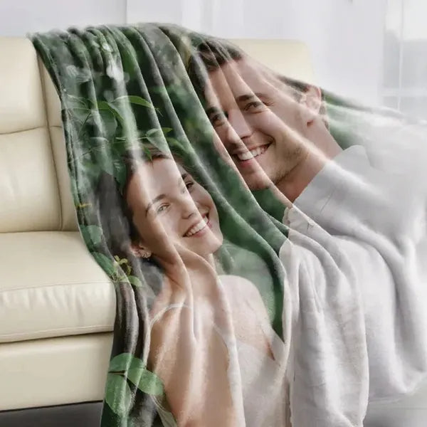 PURE PLY TEXTILES Custom Blankets Flannel | Layered Warmth