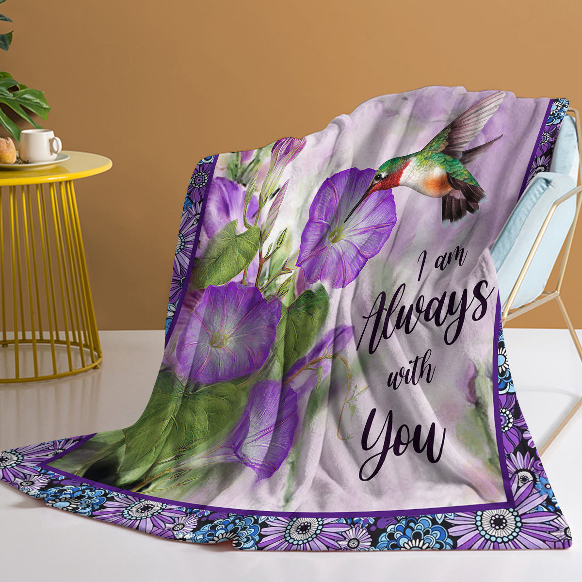 PURE PLY TEXTILES 1Pc Purple Morning | Layered Warmth