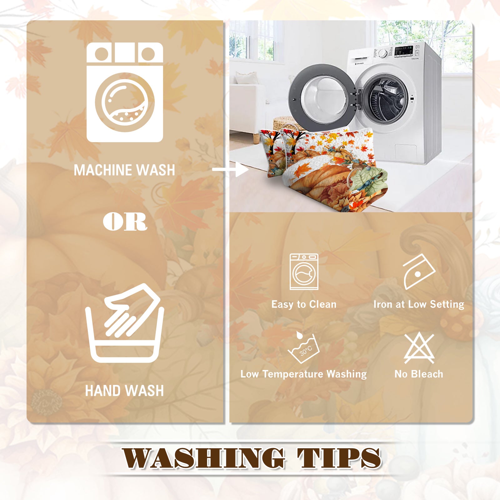 PURE PLY TEXTILES Autumn Theme Pcs | Layered Warmth