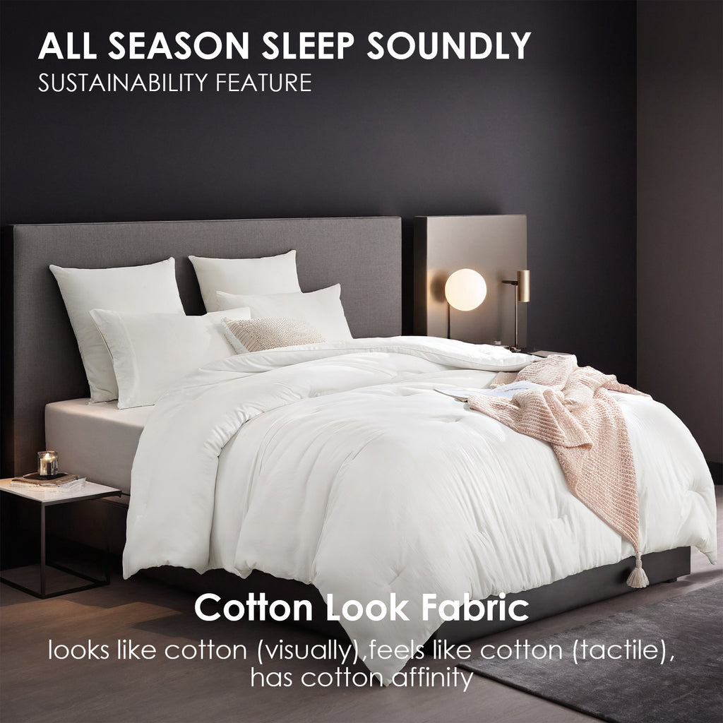 PURE PLY TEXTILES All Season White | Layered Warmth