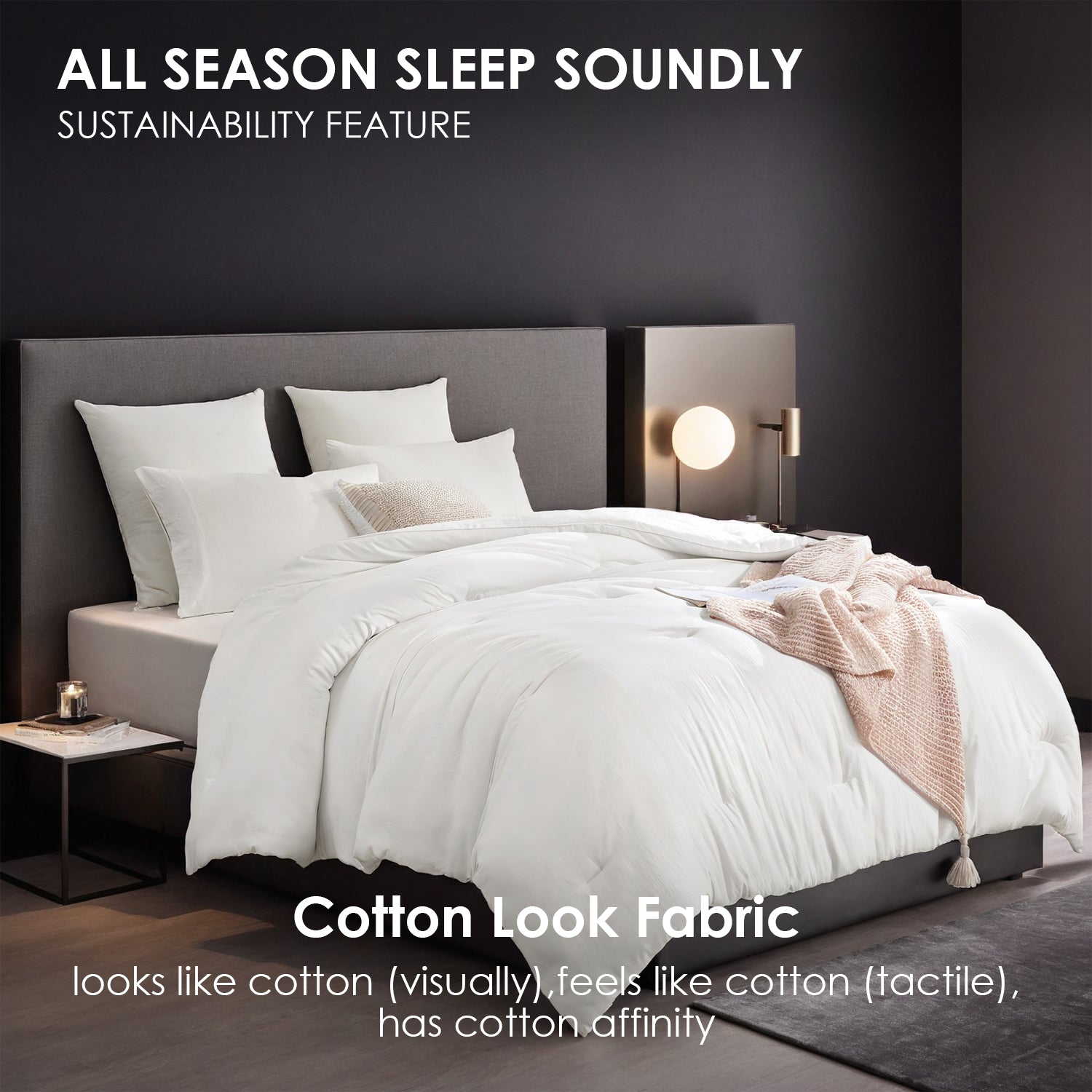 PURE PLY TEXTILES All Season White | Layered Warmth