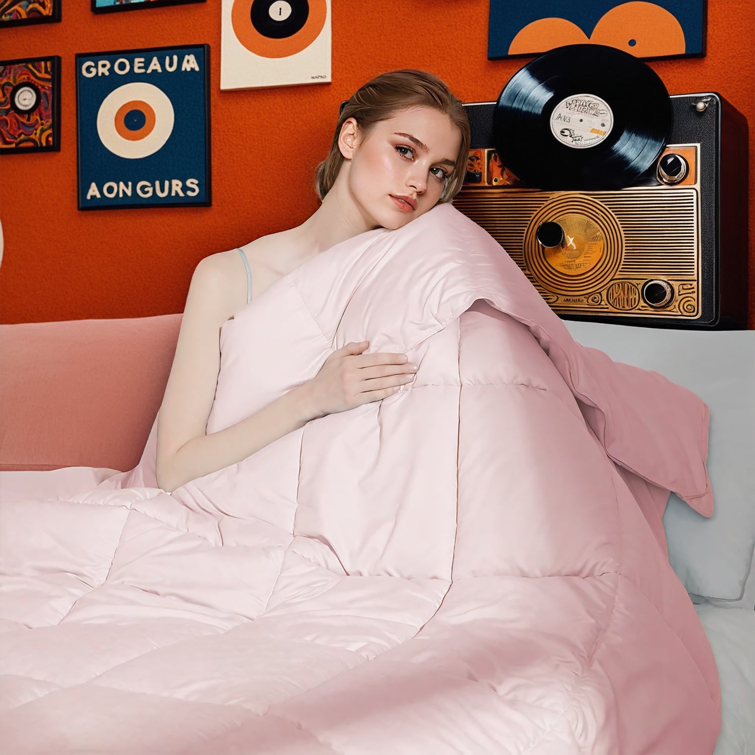 PURE PLY TEXTILES Extra Large Pink | Layered Warmth
