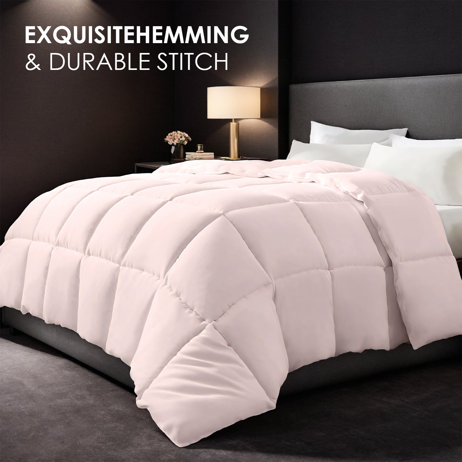 PURE PLY TEXTILES Pink Extra Large | Cloud-Like Loft