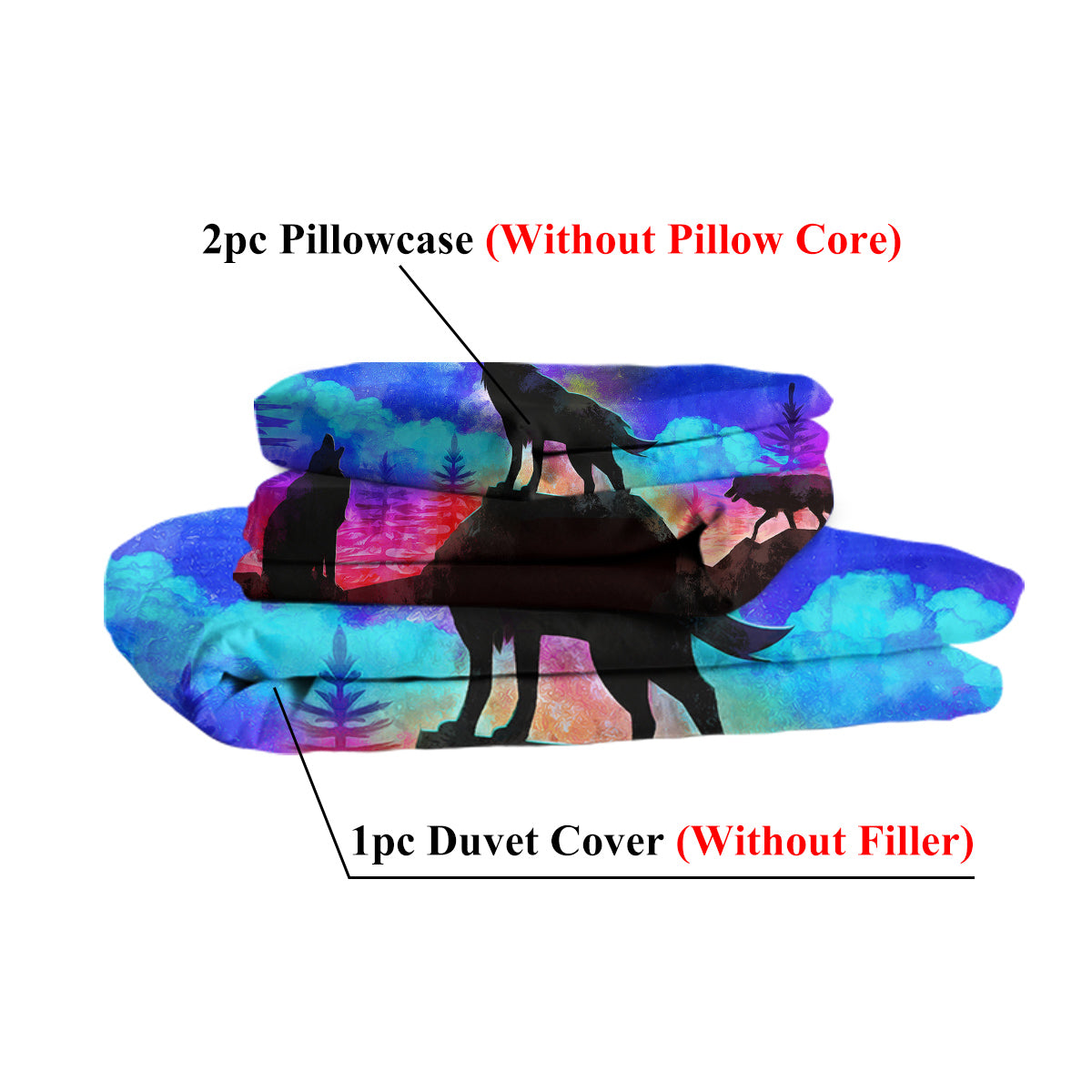 PURE PLY TEXTILES 3Pcs Starry Sky | Cloud-Like Loft