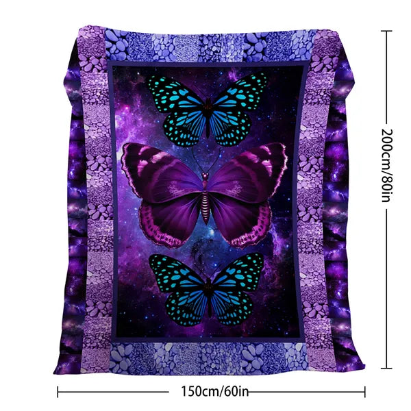 PURE PLY TEXTILES 1Pc Cozy Butterfly | Layered Warmth