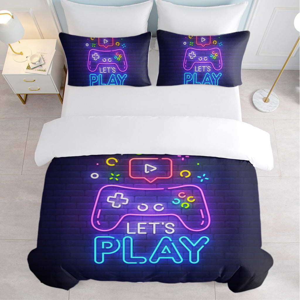 PURE PLY TEXTILES Gaming Duvet Cover | Orthopedic Relief