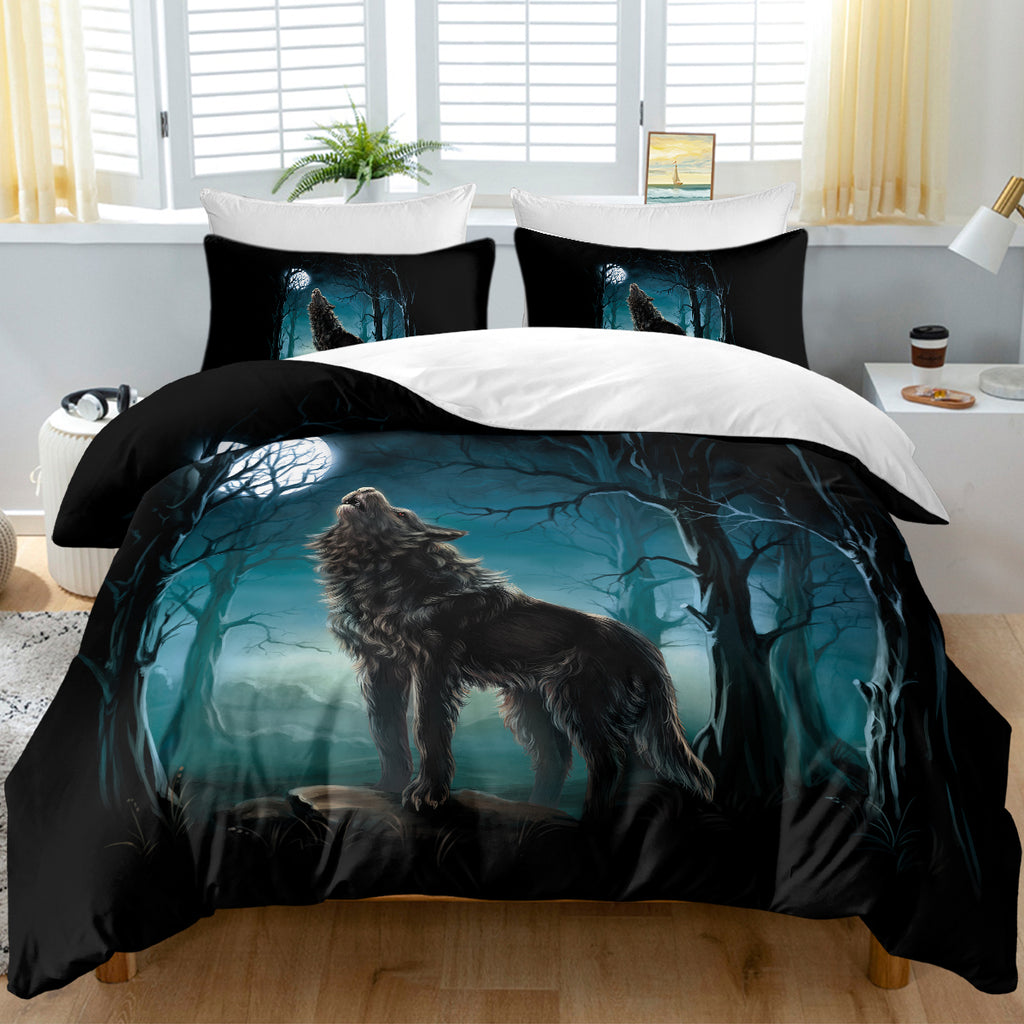PURE PLY TEXTILES Moon Wolf Bedding | Cloud-Like Loft